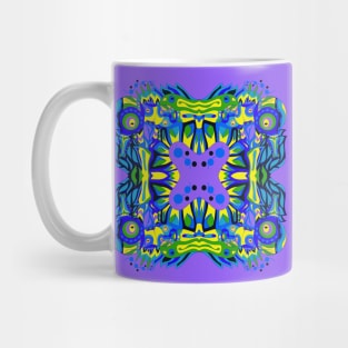 huitzil alien from space ecopop Mug